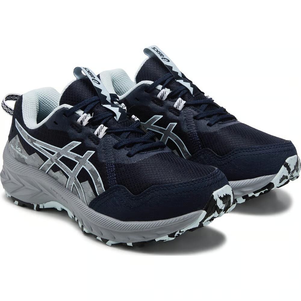 Asics Gel Venture 10 Navy Blue Gray Women's Running Trail Shoes Size 7